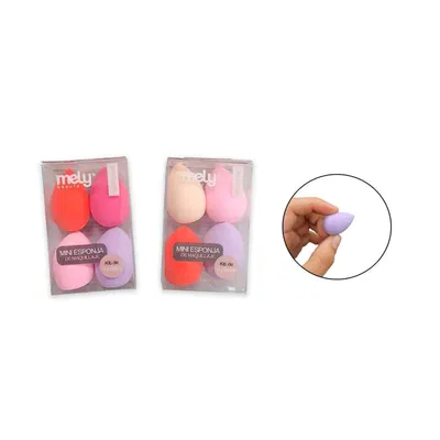 Mini esponjas x4 Mely