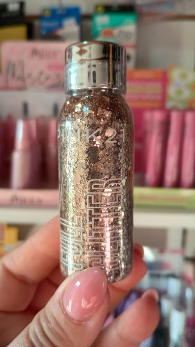 Glitter en gel Dorado