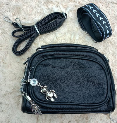 Bandolera osito negra