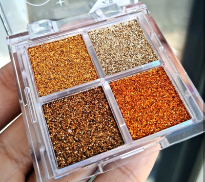 Sombra x4 con glitter