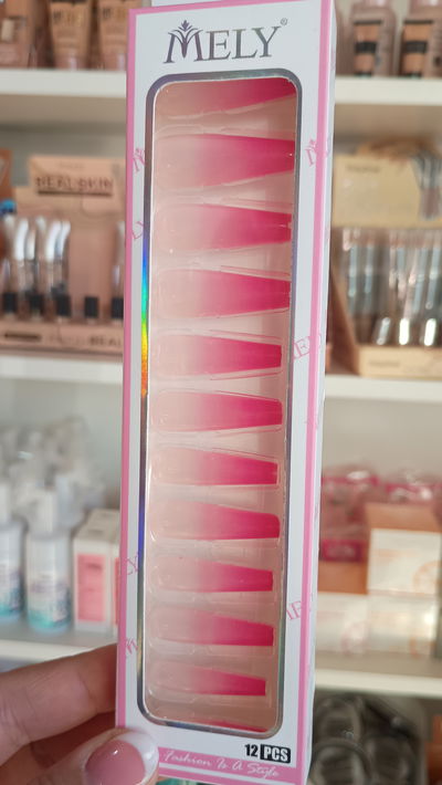 Uñas Rosa degradé