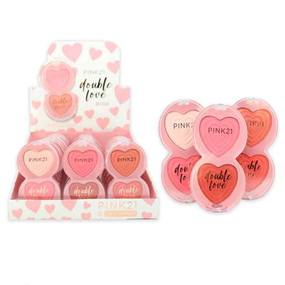 Rubor Dúo Corazón Pink 21