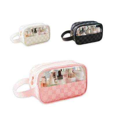 NECESER CUADRILLÉ Y TRANSPARENCIA 21.5 x 8 x12 CM