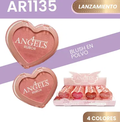 Rubor en polvo 4 Angels