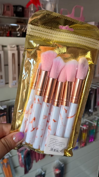 Brochas x 10 símil Mármol