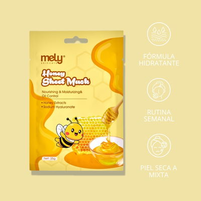 Mascarilla Mely Miel 🍯