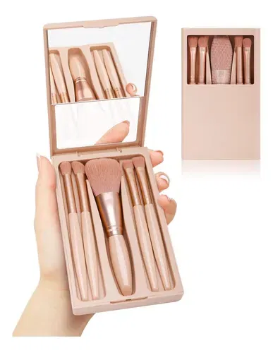 Set Brochas x5 c/espejo 