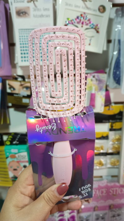 Cepillo Trendy Antifriz Rosa