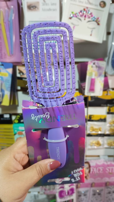 Cepillo Trendy Antifriz Lila