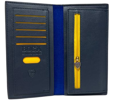 Billetera Boca con tarjetero