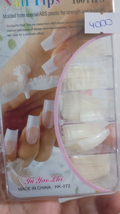 Tips uñas x100pcs Natural