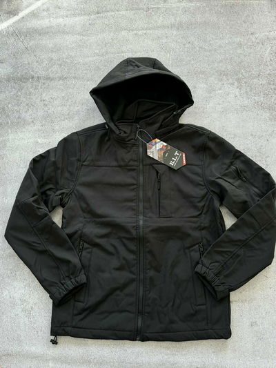 CAMPERA ELT DE NEOPRENE IMPERMEABLE NEGRO