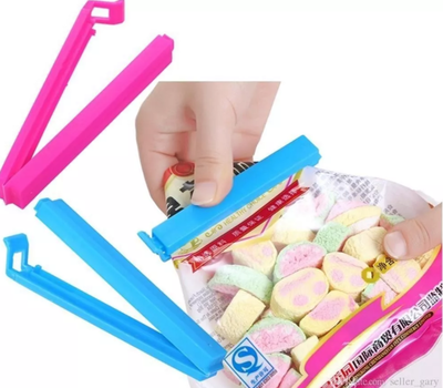 BROCHES DE PLÁSTICO CIERRA BOLSAS X 100u