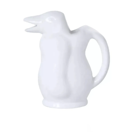 JARRA PINGUINO DE CERAMICA, DECANTADOR DE VINO, 600cc