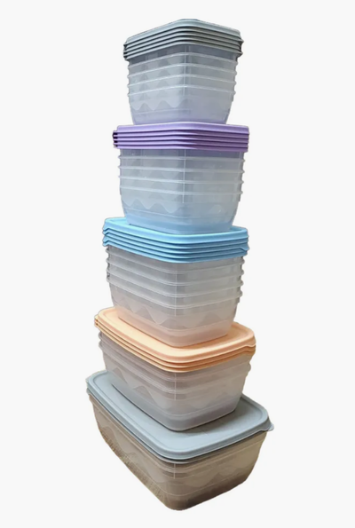 JUEGO COMPLETO DE 20 TAPERS CONTENEDORES