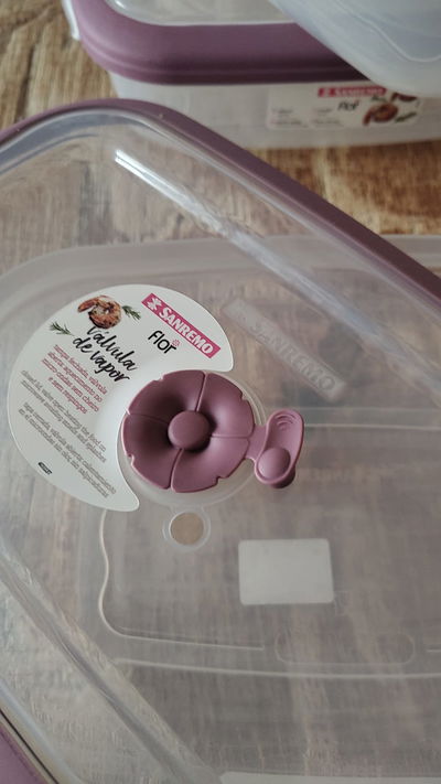 Set De 3 Taper Contenedores De San Remo 2.4 Lts Linea Flor