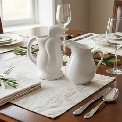 JUEGO DE JARRAS DE CERAMICA PARA MESA