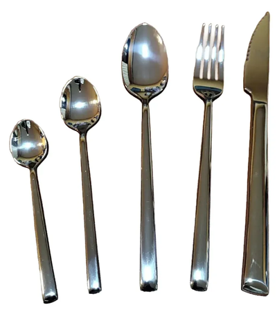 Juego De Cubiertos Volf Banquet Acero Inoxidable - 30 Piezas