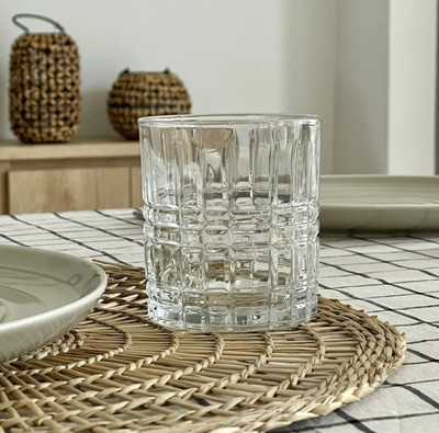 Set 6 Vasos Whisky Vidrio Fairway Fine Chicago 343ml Apto Lavavajillas Unico