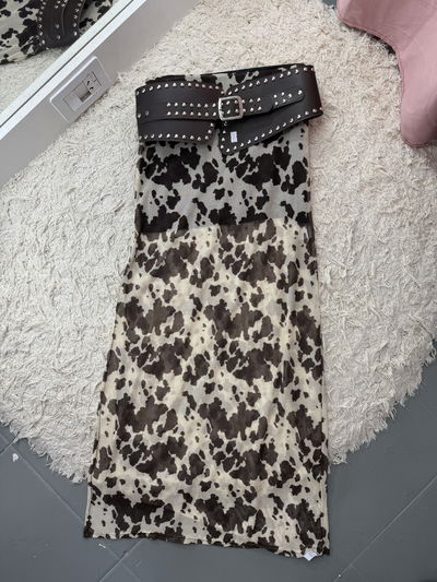 Pollera tul c/forro COW