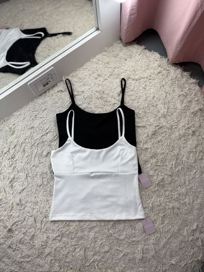 Top costuras tipo corset