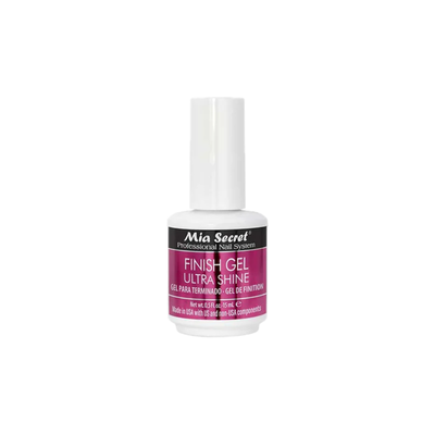 Top Coat UV Finish Gel Ultrashine 15ml Mia Secret