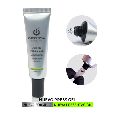Press Gel Cherimoya para Soft Gel UV/LED 15ml NUEVO