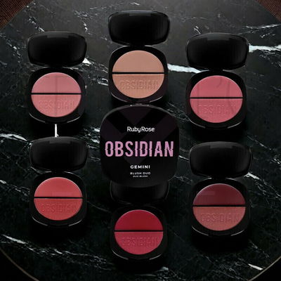 Rubor Duo Gemini Obsidian Ruby Rose