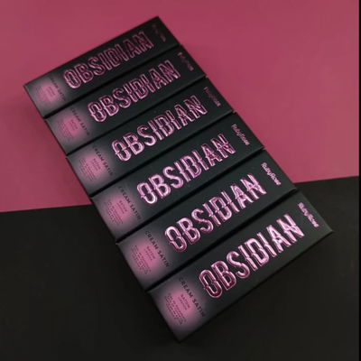 Labial Cream Satin Obsidian Ruby Rose
