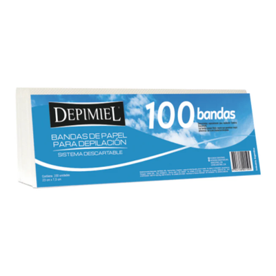 Bandas de Papel para Depilación Depimiel
