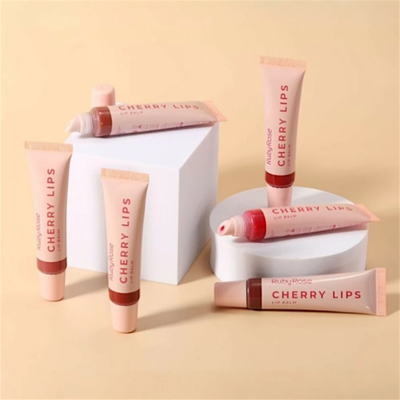 Balsamo Labial Cherry Lips Ruby Rose