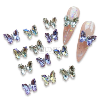 Dije Mariposa engarzado x Unidad