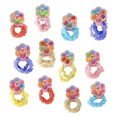 Set de Mini Broches con Scrunchies