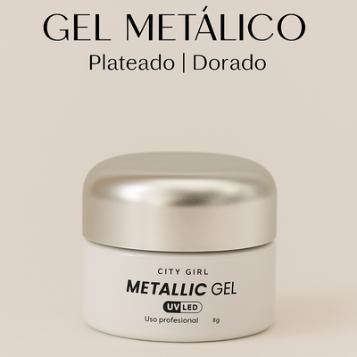Gel Metálico 8g City Girl