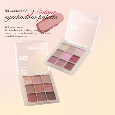 Paleta de Sombras para ojos 9 Colour TEI