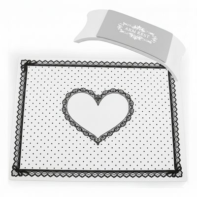 Apoya Mano de plástico + Mantel de Silicona