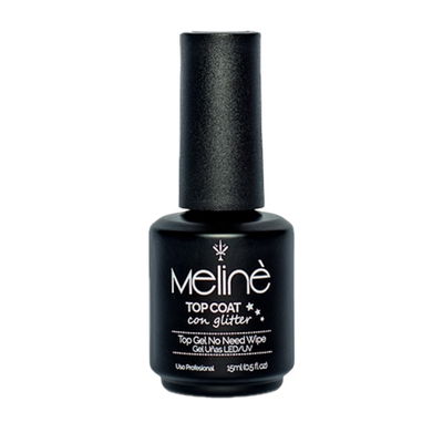 Top Coat con Glitter Meline