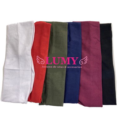 Vinchas de Tela x12 Mix Escolar