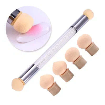 Pincel Doble Esponja para Difuminar Degrade