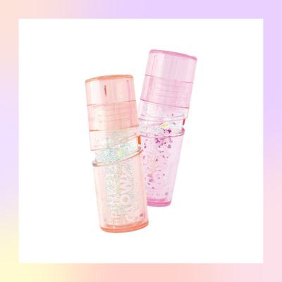 Lip Oil con destellos Glowy Pink21