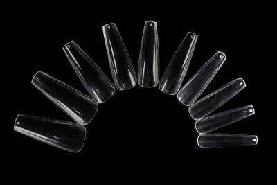 Tips Soft Gel Paris Night x 50u Tamaños surtidos