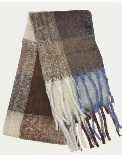 Bufanda Nube Maxi Cuadros (Varios colores)