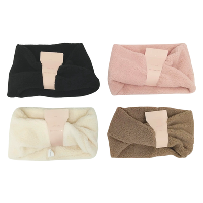 Cuello Peluche tipo polar Simple Torcido