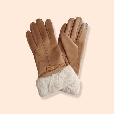 Guantes Gamuzada con pelo sintético
