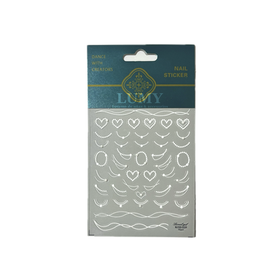 Sticker 3D Perlas