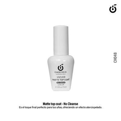 Top Coat Matte 15ml Cherimoya