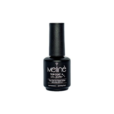 Top Coat con Glitter Meline