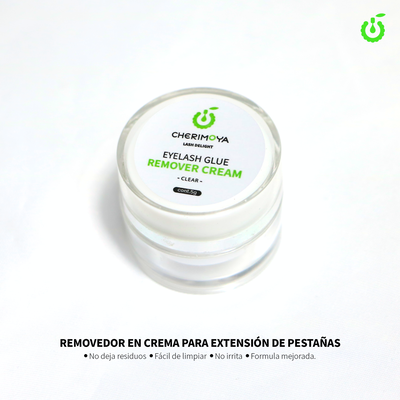 Removedor en Crema para pestañas Clear 5g Cherimoya