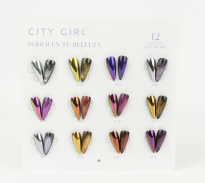 Polvo efecto Ojo de Gato y Espejo City Girl