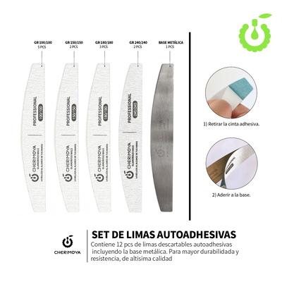 Set de Lima metálica Cherimoya